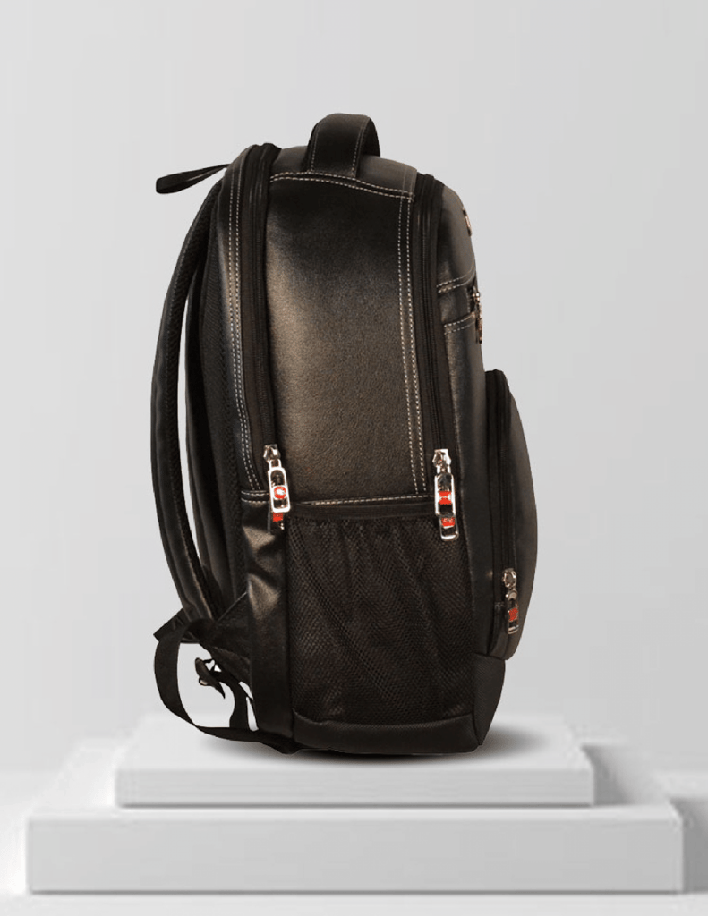 PB Pearlbags 824F Casual Leather Laptop Backpack 30L