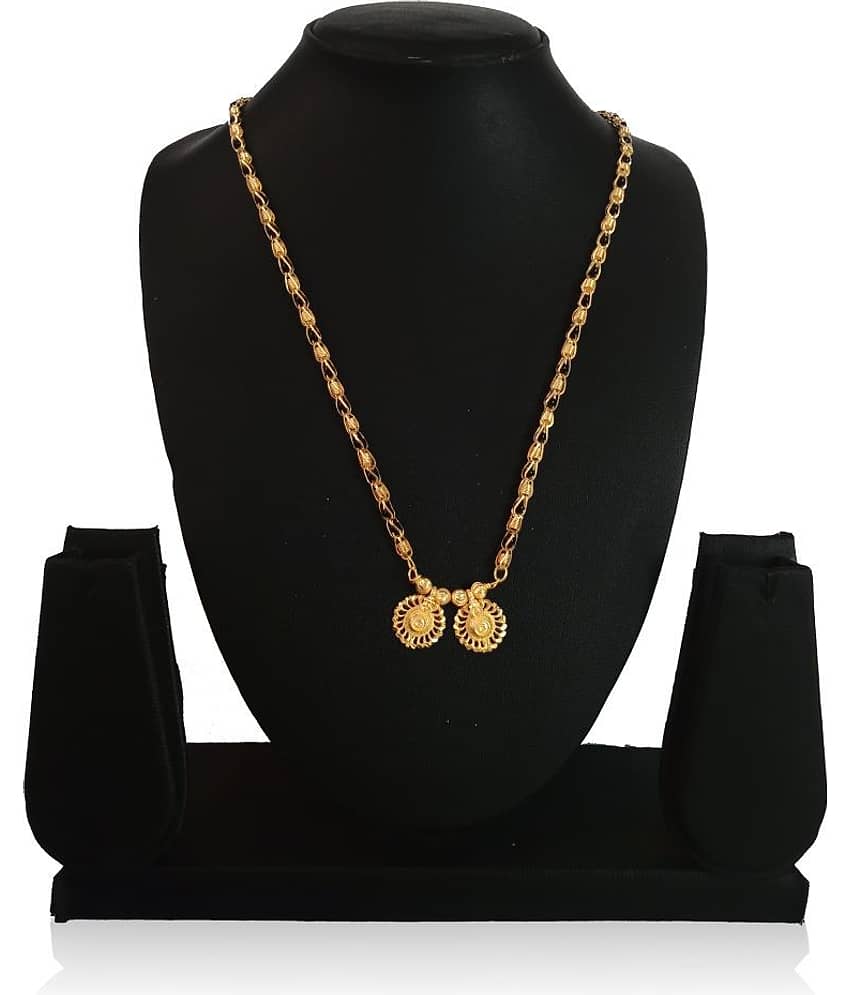 Shankhraj Mall Gold Plated Letest & Designer Mangalsutra For Women-100338