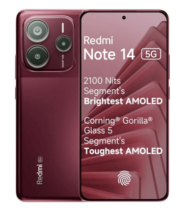 Redmi Note 14 5G Crimson Art (8GB RAM 256GB Storage)