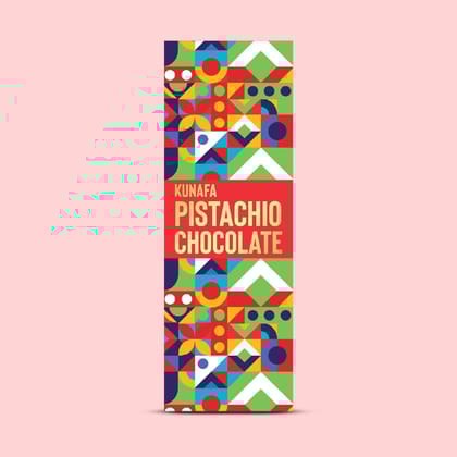 Dubai Kunafa Pistachio Chocolate - 50g