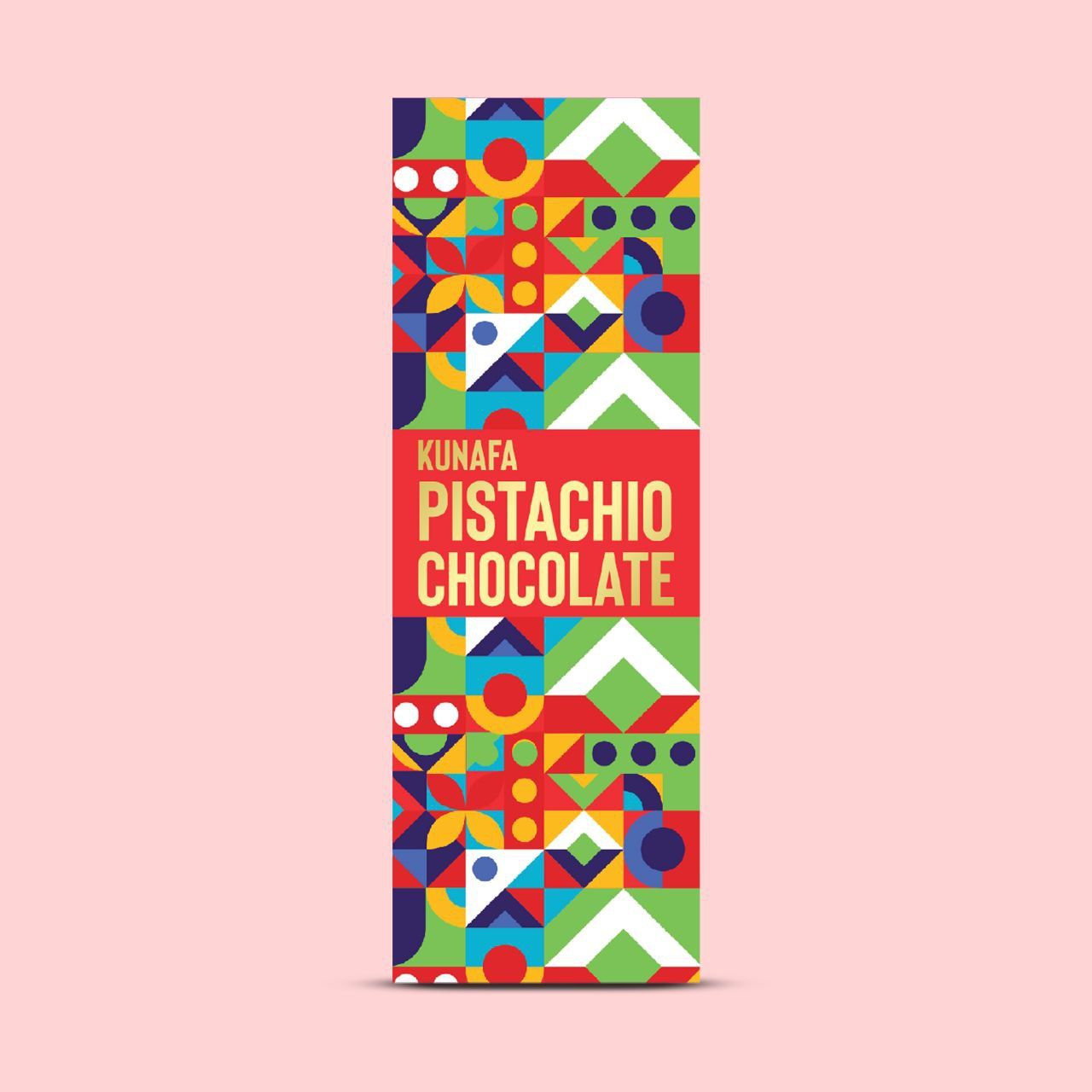 Dubai Kunafa Pistachio Chocolate - 50g