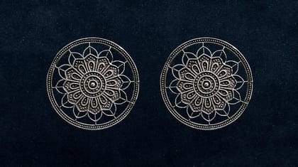 Bilasita Navatari Collection Oxidised Floral Stud Earrings | Vintage Ethnic Charm | Ethnic Casual Bilasita Navatari Collection Oxidised Floral Stud Earrings | Vintage Ethnic Charm | Ethnic Casual