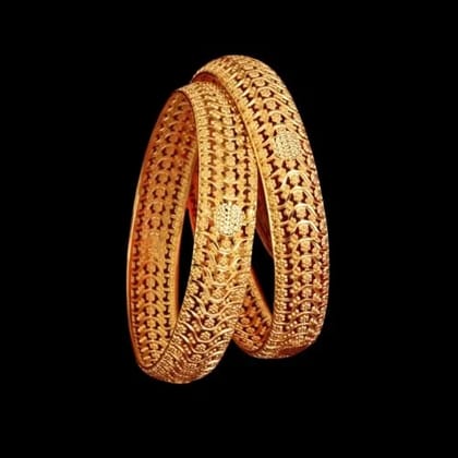 Boho Chic Gold Bangles Set