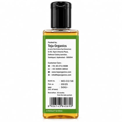 Moringa Oil | Cold-pressed Unrefined | Can be used for both internally and externally