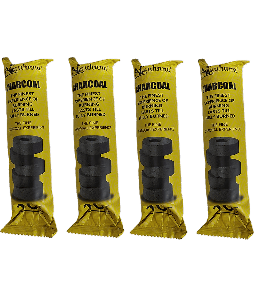 PUFF SMART Alsuhana Magic Coal 4 Polo Quick Light Charcoal (40 Coals)