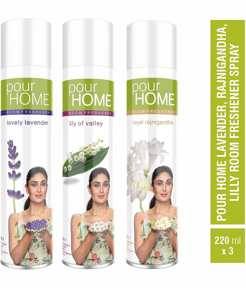 POUR HOME Room Freshener Touch Spray ( Pack of 3 )
