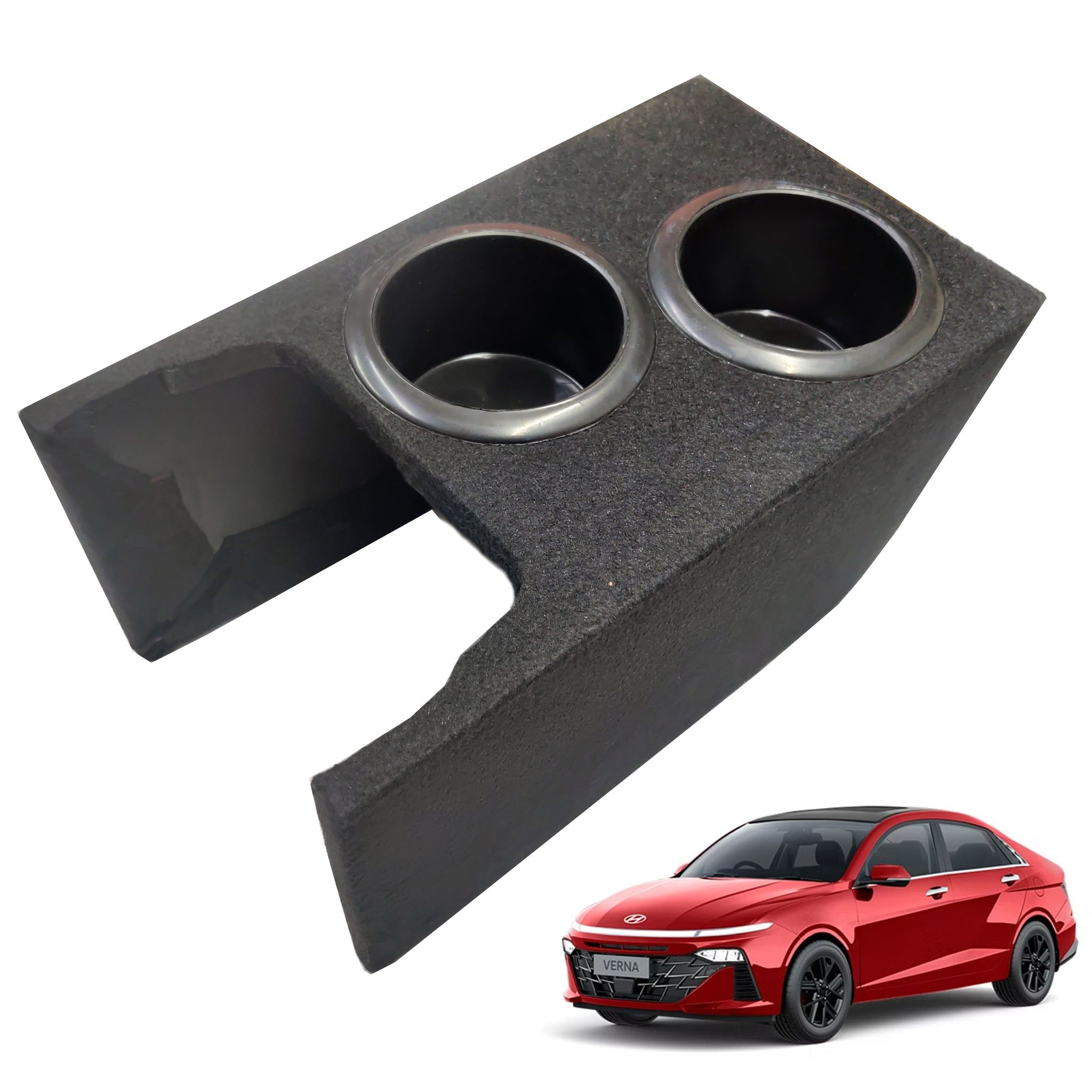 Rear Center Console Cup Holder for Hyundai Verna (4th Gen.)