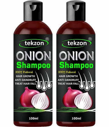 TEKZON Onion Hair Fall Shampoo for Hair Growth & Hair Fall Control Shampoo 100 mL Pack of 2