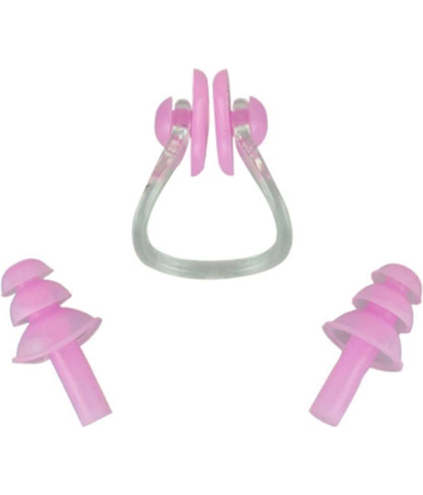 Vinto Pink Ear Plugs & Nose Clip