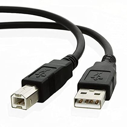 Hi-Lite Essentials USB Printer Cable USB A to Male To USB B 2.0 Cable Cord Compatible with Printers, Scanner For Brother Dell, HP, Epson, Canon, Lexmark, Xerox, Samsung, Epson-1.5 Mtr