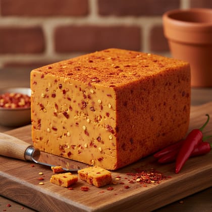 Natural Chilli Cheddar Cheese 200g