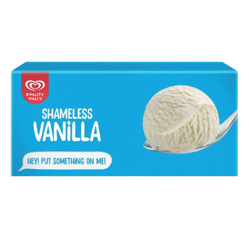 Kwality Walls Party Pack Carton Vanilla Supreme 700ml