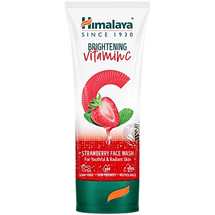 Himalaya Brightening Vitamin C Strawberry Face Wash 50 ml