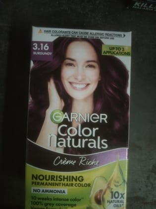 Garnier colour natural creme 3.16 burgundy