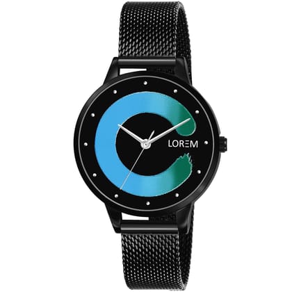 LOREM New Stylish Dial Analog Watch for Women-UF
