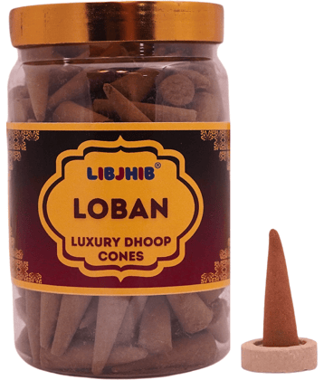 Libjhib Incense Dhoop Cone Loban 200 gm ( Pack of 1 )