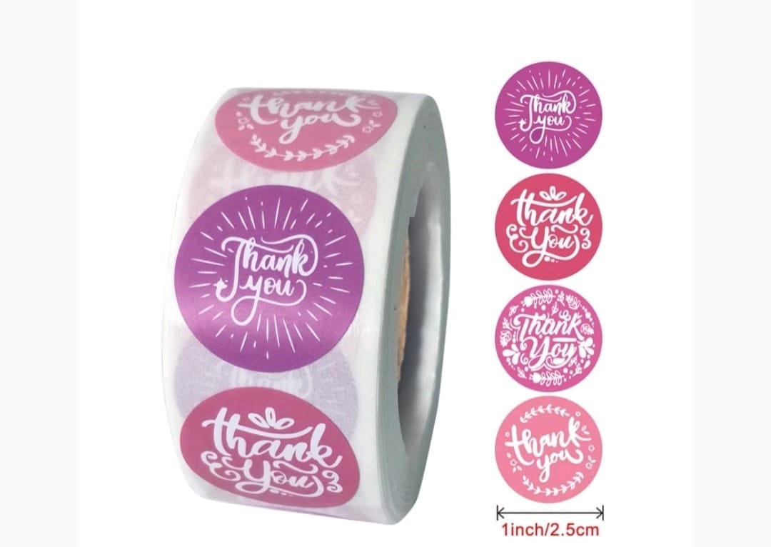 Thank You Stickers -  cda25