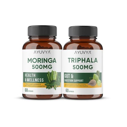 Ayuvya Moringa & Triphala Combo