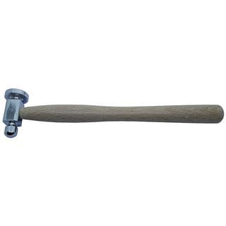 Chasing Hammer Heavy With Round Handle, Size 25 mm (1 inch ) For Hammering of Jewellery Making, Model Making, Crafting
