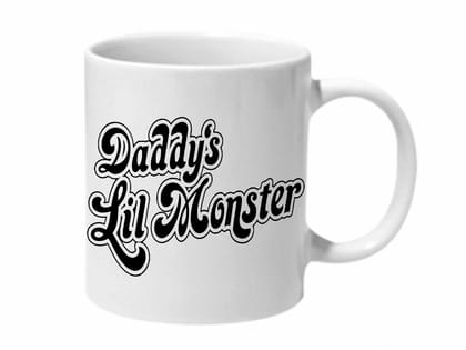 Multicolor Harley Quinn Daddys Lil Monster Ceramic Mug