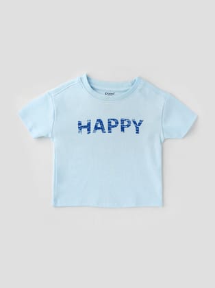 Stylish Chest Printed T Shirt for Boys-6-9 M