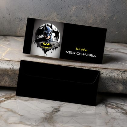 Personalised Money Envelopes - Batman - Set of 20-Default Title / Best Wishes