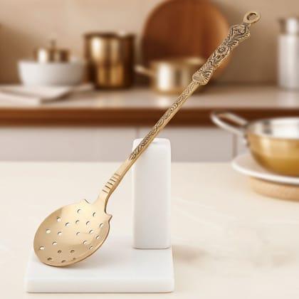 Brass Ladle Karchli 220 Gm (ZMAS280 B)
