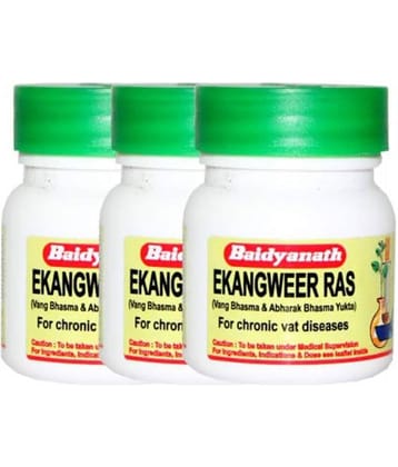 Baidyanath Ekangweer Ras I Pain Relief Tablet 40 No.S Pack of 3 Baidyanath Ekangweer Ras I Pain Relief Tablet 40 No.S Pack of 3