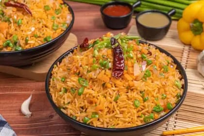 Veg Chilli Garlic Fried Rice