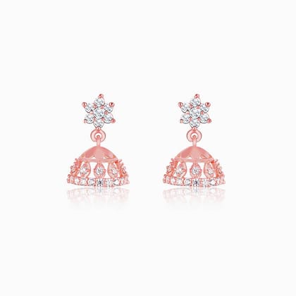 Rose Gold Enticing Jhumki