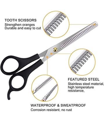 6 Inch Double Edged Hair Salon Stylist Barbers Thinning Shears Scissors Hairdressing Scissors Styli