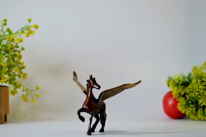Brass Flying Angel Horse (Color - Golden, Size - 4H *3.5L*5.25B) by Snova Enterprises Brass Flying Angel Horse (Color - Golden, Size - 4H *3.5L*5.25B) by Snova Enterprises