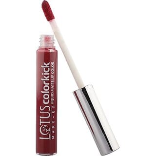 Lotus Make-Up Colorkick Liquid Matte Lipcolor -Mauve Delight Clm09|Matte Finish|6G (Mauve Delight, 6 G)