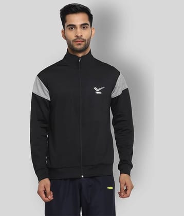 YUUKI Black Polyester Jacket