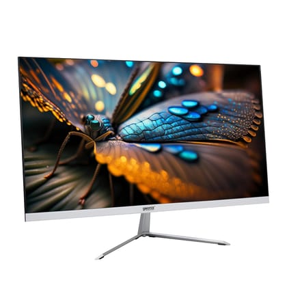 Geonix GXTF-WVHDF22 22Inch PC Monitor, FHD IPS 1920x1080P Monitor HDMI VGA Port, Low Blue Light Desktop, 3 Years Warranty- White