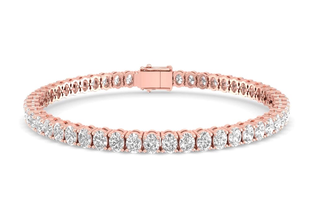 Infinite Ellipses Tennis Bracelet