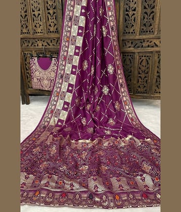 fab woven Kanjivaram Silk Woven Saree With Unstitched Blouse Piece ( Teal )