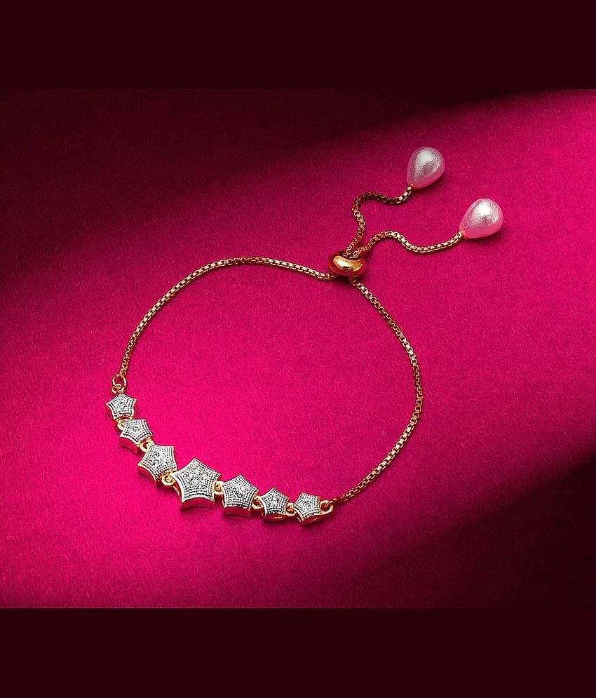 MGSV- Gold Bracelet (Pack of 1)