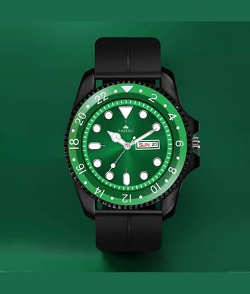EMPERO Black Silicon Analog Men's Watch