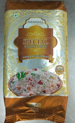 Patanjali special basmati rice