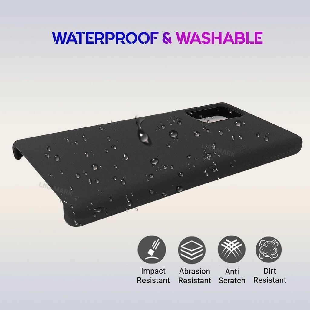 LIRAMARK Liquid Silicone Soft Back Cover Case for Samsung Galaxy S20 FE 5G