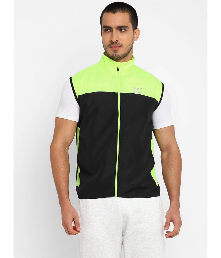 YUUKI - Black Polyester Regular Fit Men's Quilted & Bomber Jacket ( Pack of 1 )