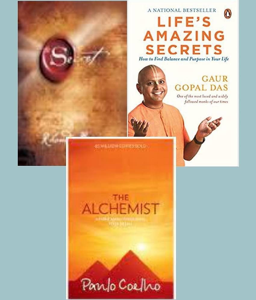 The Secret + Life's Amazing Secrets + The Alchemist