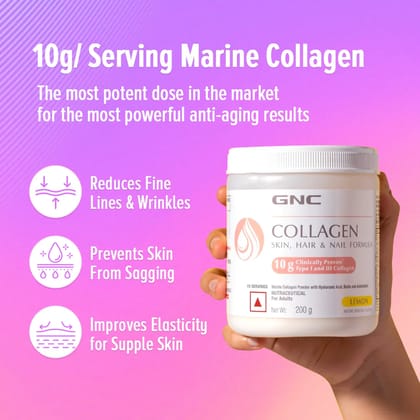 GNC Marine Collagen Powder Pineapple