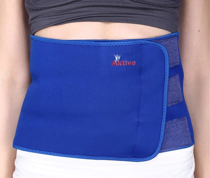 Aktive Support Neoprene Core Waist Trimmer, Blue
