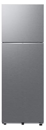 Samsung 350 L, 3 Star, Convertible 5-in-1, Digital Inverter, Frost Free Double Door, WiFi Enabled Bespoke AI Refrigerator (RT38DG5A4DSLHL, Real Steel, Silver)