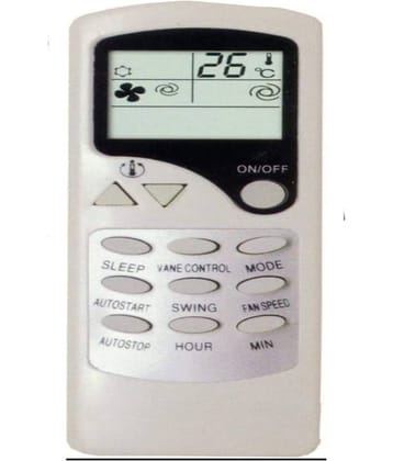 SUGNESH Re - 7A AC Remote Compatible with VIDEOCON AC