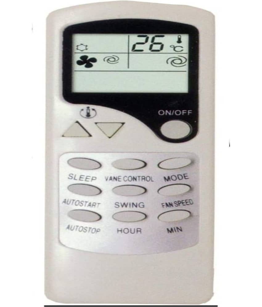 SUGNESH Re - 7A AC Remote Compatible with VIDEOCON AC