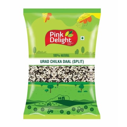 Pink Delight Urad Kali Dal Dry and Unpolished 2 kg