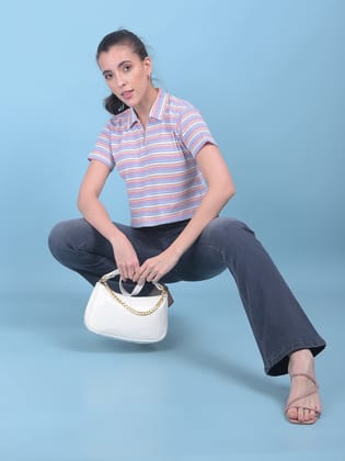 Grey Bootcut Jeans-36 / Grey